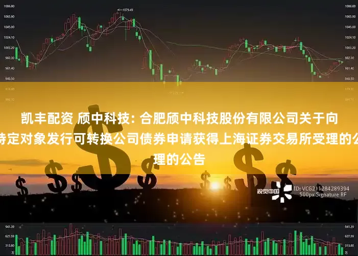 凯丰配资 颀中科技: 合肥颀中科技股份有限公司关于向不特定对象发行可转换公司债券申请获得上海证券交易所受理的公告