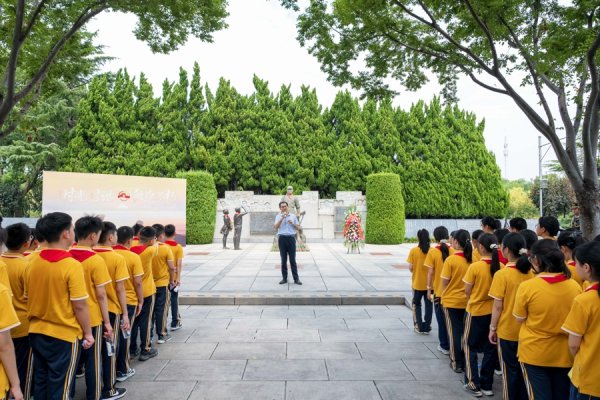 生讯网 这场爱国主义教育活动让孩子们穿越时光、对话先烈