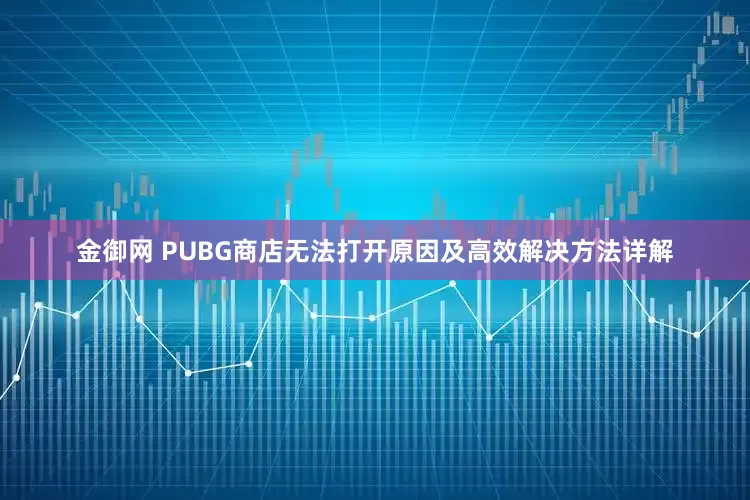 金御网 PUBG商店无法打开原因及高效解决方法详解