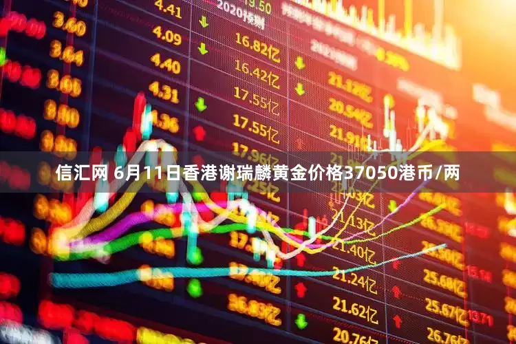 信汇网 6月11日香港谢瑞麟黄金价格37050港币/两